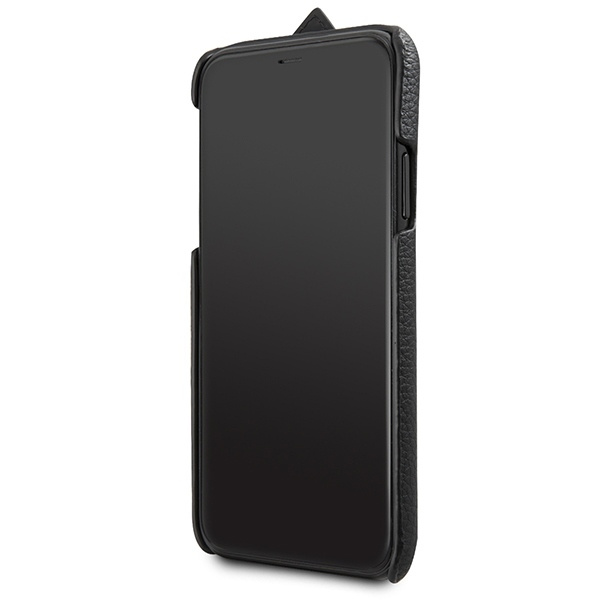 KARL LAGERFELD KLHCN58HDAWBK IPHONE 11 PRO 5,8" HARDCASE CZARNY/BLACK STRAP