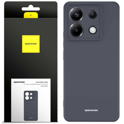 Spacecase Etui Silicone Case Poco X6 / RM Note 13 Pro 5G black