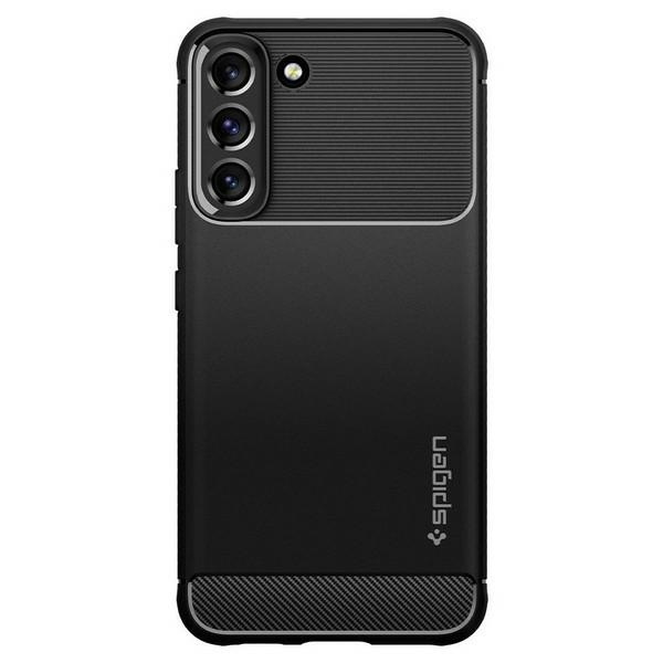 Spigen Rugged Armor Case for Samsung Galaxy S22 - Matte Black