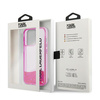 Karl Lagerfeld KLHCP14LLCKVF iPhone 14 Pro 6,1" różowy/pink hardcase Liquid Glitter Elong