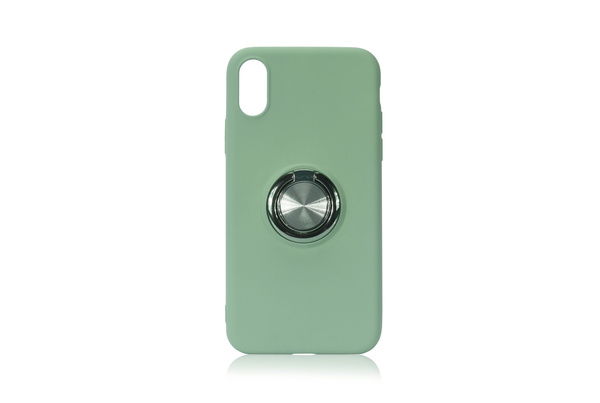 SILICONE RING CASE IPHONE 7 PLUS / 8 PLUS GREEN