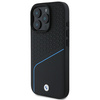 BMW BMHMP16L23RDCLK iPhone 16 Pro 6.3" czarny/black hardcase Sign Leather Textured And Line MagSafe