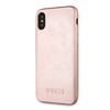 Guess GUHCI65SLSAPI iPhone Xs Maxróżowy/pink hard case Saffiano