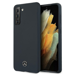 Mercedes MEHCS21SSILNA S21 G991niebieski/blue hardcase Silicone Line