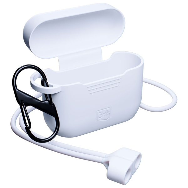 Etui 3MK Silicone AirPods Case do Apple  AirPods Pro 3 biały