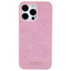 Guess GUHCP15XP4EPMP iPhone 15 Pro Max 6.7" różowy/pink hardcase Leather 4G Stamped
