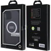 Etui Audi IML Big Logo MagSafe na iPhone 15 / 14 / 13 - czarne