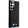 Etui BMW Leather Stamp Tricolor na Samsung Galaxy S23 Ultra - czarne