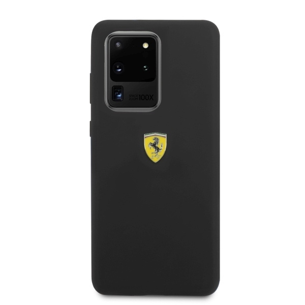 Ferrari Hardcase FESSIHCS69BK S20 Ultra G988 black/black Silicone