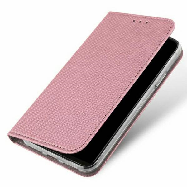 Etui Smart Magnet book Samsung A54 5GA546 różowo złoty/rose gold