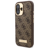 Guess GUHMP16MU4GPRW iPhone 16 Plus 6.7" brązowy/brown hardcase 4G Logo Plate MagSafe