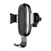 BASEUS QI WIRELESS CHARGER GRAVITY CAR MOUNT (SILVER)