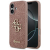 Etui Guess Fixed Glitter Big 4G do       iPhone 17 różowy