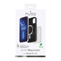 Puro Icon Mag do iPhone 14 / 13 MagSafe black
