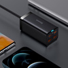 Baseus GaN3 Pro fast universal GaN charger 2 x USB Type C / 2x USB 100W PD3.0, QC4.0 +, AFC black (CCGP000101)