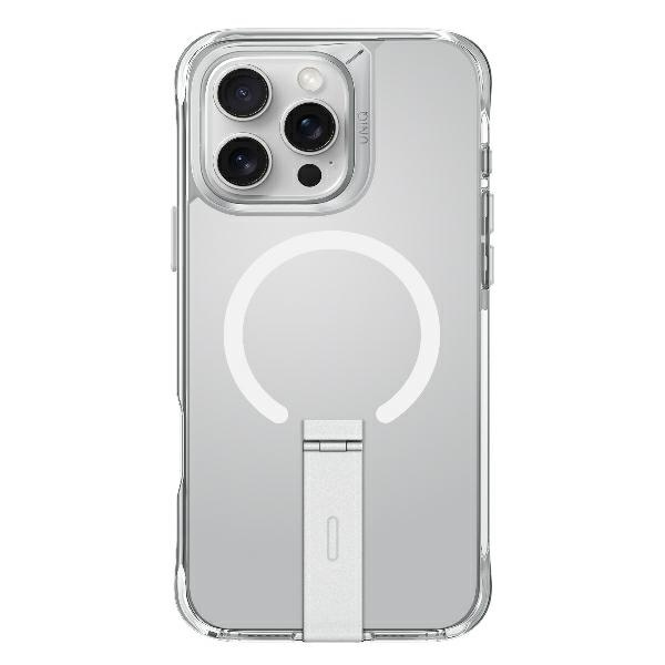 UNIQ etui Eleva with Vertica Stand iPhone 16 Pro 6.3" przeźroczysty/lucent clear