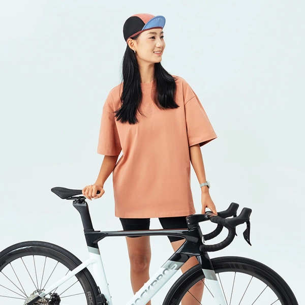 Rockbros Cycling Cap with Helmet Visor - Red