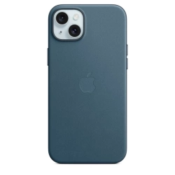 APPLE FINEWOVEN CASE MT4D3ZM/A IPHONE 15 PLUS PACIFIC BLUE OPEN PACKAGE