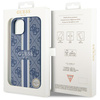 Guess GUHMP14MP4RPSB iPhone 14 Plus/ 15 Plus 6.7" niebieski/blue hardcase 4G Printed Stripes MagSafe