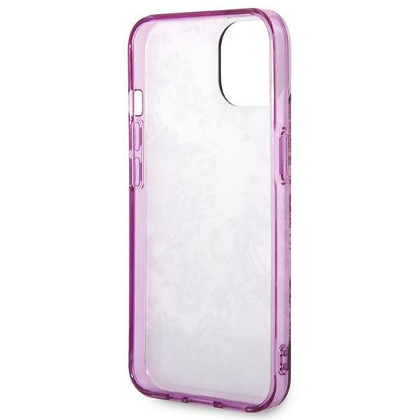Guess GUHCP14MHGPLHF iPhone 14 Plus/ 15 Plus 6.7" fuksja/fuschia hardcase Porcelain Collection