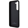 Etui BMW Leather Textured & Stripe na Samsung Galaxy S23 - czarne