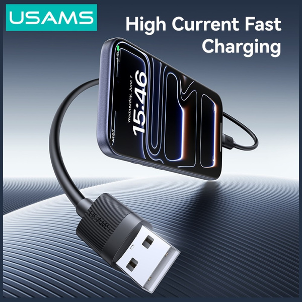 Kabel USAMS U94 18W USB-C do USB-A 1m    czarny