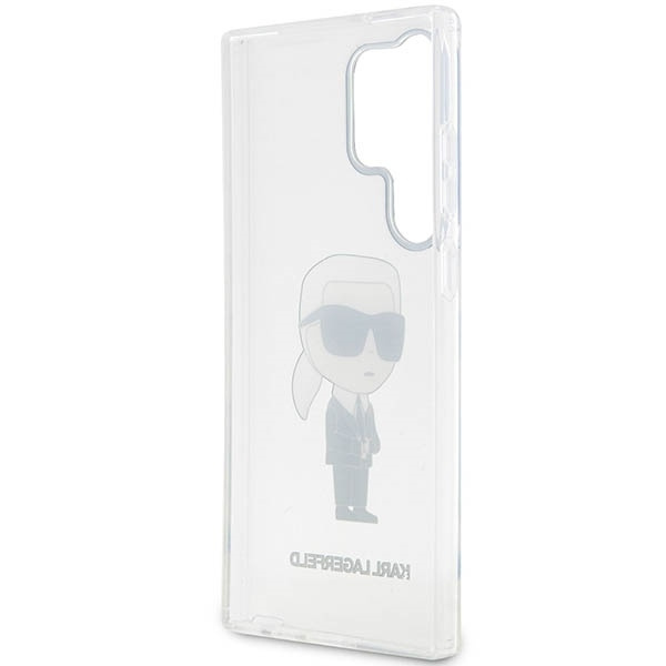 KARL LAGERFELD KLHCS23LHNIKTCT S23 ULTRA S918 TRANSPARENT HARDCASE IKONIK KARL LAGERFELD