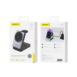 FONENG ładowarka bezprzewodowa 3w1 CP126 15W Czarny