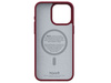 Njord "Suede MagSafe" Cover for Apple iPhone 15 Pro, red