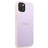 Guess GUHCP13SPSASBPU iPhone 13 mini5,4" fioletowy/purple Saffiano Hot Stamp & Metal Logo