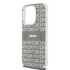 DKNY DKHMP15LHRHSEE iPhone 15 Pro6.1" beżowy/beige hardcase IML Mono & Stripe MagSafe