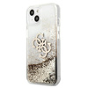 Guess GUHCP13SLG4GGO iPhone 13 mini 5,4"złoty/gold hardcase 4G Big Liquid Glitter