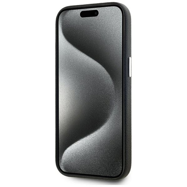 Etui Karl Lagerfeld hotel RSG do iPhone  15 czarny