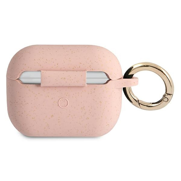 Guess GUAPSGGEP AirPods Pro coverróżowy/pink Silicone Glitter