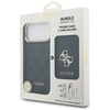 Etui Guess 4G z portfelem Magsafe do     iPhone 17 Pro Max czarny