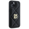 DKNY DKHCP14SPQDSLK iPhone 14 6.1"       czarny/black Quilted Stack Logo
