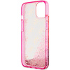 Guess GUHCP14SLC4PSGP iPhone 14 / 15 /13 6.1" różowy/pink hardcase Liquid Glitter 4G Transculent