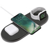 Wireless Fast Charger Multi 3-in-1, 25W, Black (41599)