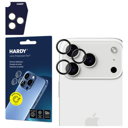 Ochrona na obiektyw aparatu 3MK HARDY Lens Protection Pro do Apple iPhone 17 Pro / 17 Pro Max czarny