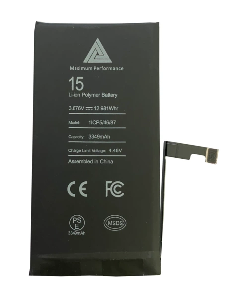 Bateria do iPhone 15