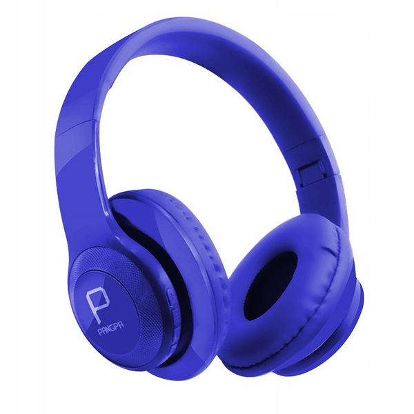 HEADSET SD FM WIRELESS MICROPHONE - BLUE