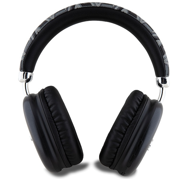 Guess słuchawki nauszne BluetoothGUBHK1GCTCSK czarny/black Gcube Metallic Script Logo