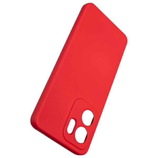 Etui Beline Silicone do Oppo Reno 13 FS  czerwony