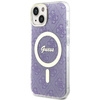 Guess GUHMP14MH4STU iPhone 14 Plus/ 15 Plus 6.7" purpurowy/purple hardcase 4G MagSafe