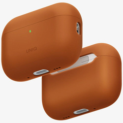 Etui UNIQ Lino do AirPods Pro 3 gen      Silicone pomarańczowy