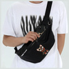 Nimmy Nerka na ramię szary/gray           Crossbody Glasses Cool Cat