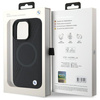 BMW BMHMP16X23RTPK iPhone 16 Pro Max      6.9" czarny/black hardcase Sign Leather Half Textured And Circle MagSafe