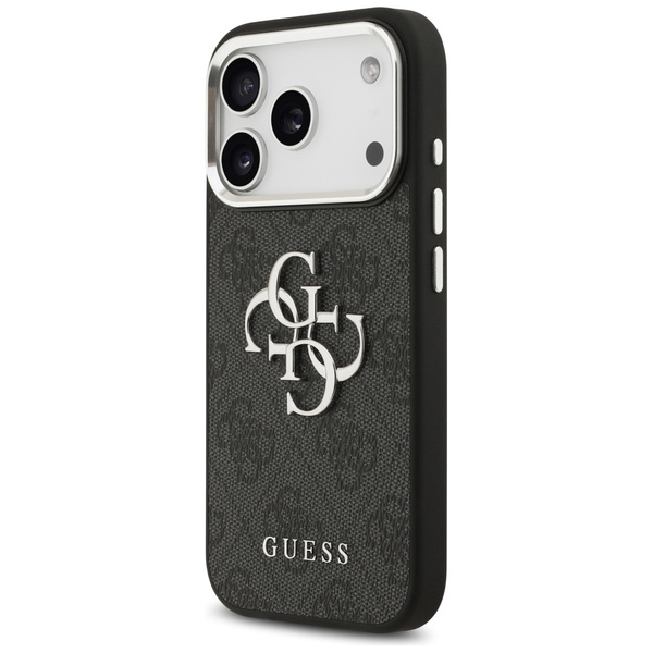 Etui Guess 4G Big 4G Classic Logo do     iPhone 17 Pro czarny  srebrny