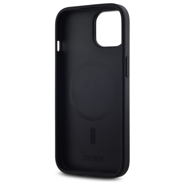 DKNY DKHMP15MPSCMCLK iPhone 15 Plus6.7" czarny/black hardcase Plain Logo MagSafe
