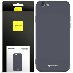 Spacecase Etui Silicone Case iPhone 6/6s black